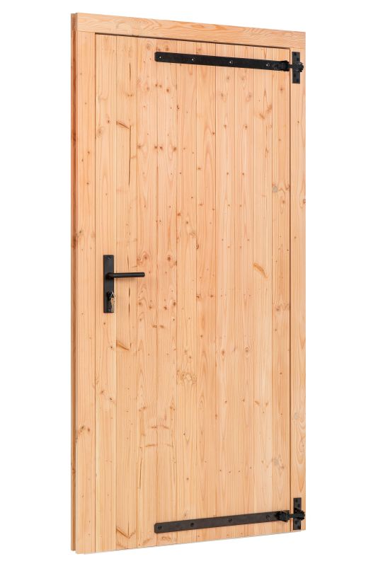 Douglas enkele dichte deur 1000 b x 2050 h mm, rechtsdraaiend