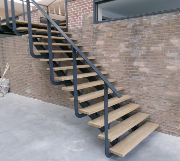 Eiken traptreden 40 mm (2 stuks)